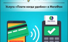 Обзор услуги «Плати когда удобно» от МегаФон